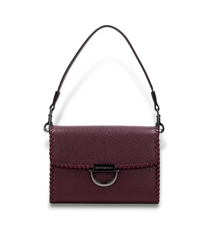 per donna BI254148 Borsa magnetica bordeaux (OSFA), Casual, Poliuretano