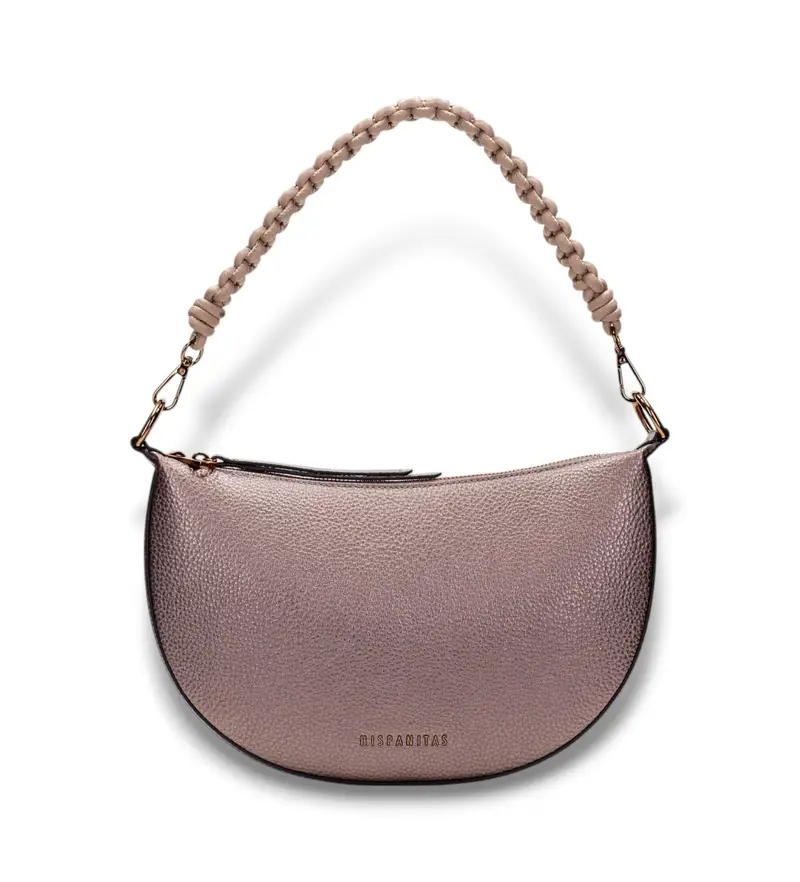per donna BI254154 Borsa Samba Hobo in bronzo (OSFA), Casual, Poliuretano