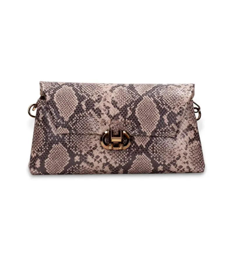per donna BI254157 Borsa Covent beige (OSFA), Casual, Animal Print, Poliuretano