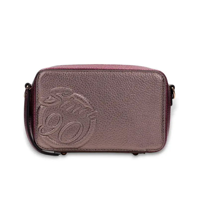 per donna BI254158 Borsa Samba Met Bronze (OSFA), Casual, Poliuretano, Bronzo