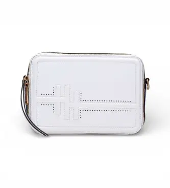 per donna BV253839 Borsa Samba bianca (OSFA), Bianco, Casual, Poliuretano Oro