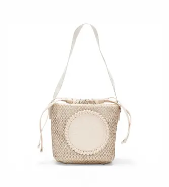 per donna BV264541 Borsa Marrakech regolabile beige (OSFA), Casual, Poliuretano