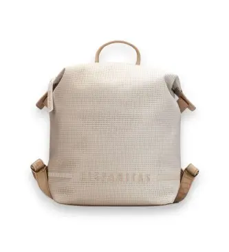 per donna BV264543 Zaino beige Sumatra (35), Casual, Poliuretano