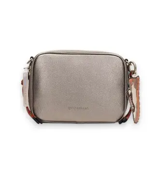 per donna BV264721 Borsa Samba Met color talpa (OSFA), Casual, Poliuretano, Taupe