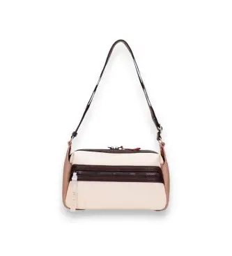 per donna BV264725 Borsa Samba beige (35), Casual, Poliuretano
