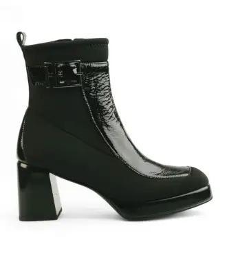 per donna HI243664 Stivaletti in pelle verde Neo (41), 5 a 8cm, Cerniera, Casual