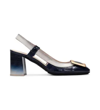 per donna HV232668 Scarpe Rio blu scuro (37), Pelle, 3 a 5cm, Nessuno, Casual, Da sera, Navy