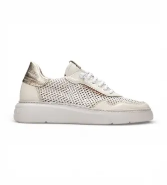 per donna HV243412 Sneakers in pelle color bianco sporco del deserto (36), Basso, Stringhe, Casual