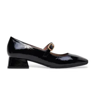 per donna HV243439 Mocassini Mary Jane in pelle nera (36), Nero, Basso, Fibbia, Casual