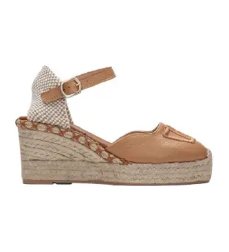 Hispanitas Espadrillas Donna Marrone 4234643