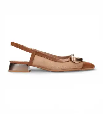 per donna HV253955 Sandali in pelle marrone Soho (36), Basso, 1 a 3 cm, Nessuno, Casual