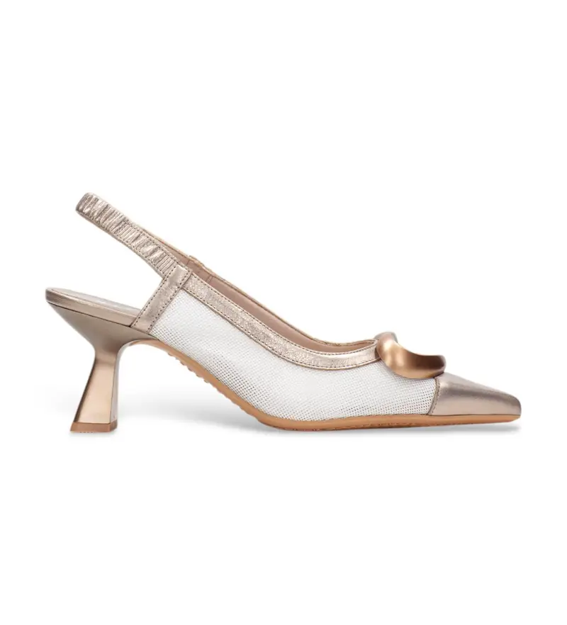 per donna. HV253957 Scarpe in pelle Nova Gold (39), Oro, 5 a 8cm, Nessuno, Casual, Da sera