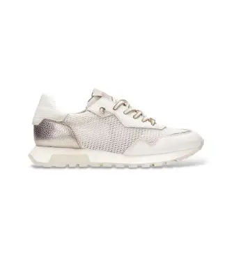 per donna HV264825 Sneakers Boleromet in pelle bianco sporco (36), Basso, Stringhe, Casual