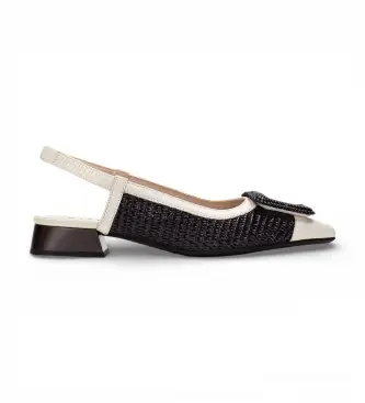 per donna RHV254046 Sandali Soho in pelle nera (36), Nero, Basso, 1 a 3 cm, Nessuno, Casual