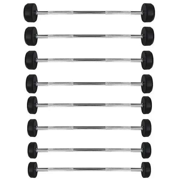 Barra per sollevamento pesi in gomma HMS GSG15