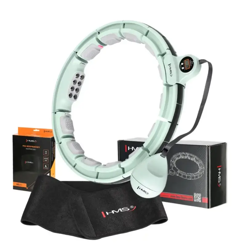 Set di hula hoop magnetico con contatore per donna HMS HHM13