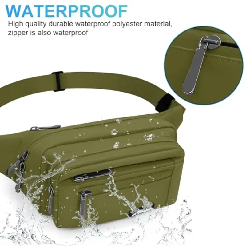 HNOOM Marsupio Uomo Verde 1599280 miniatura 3