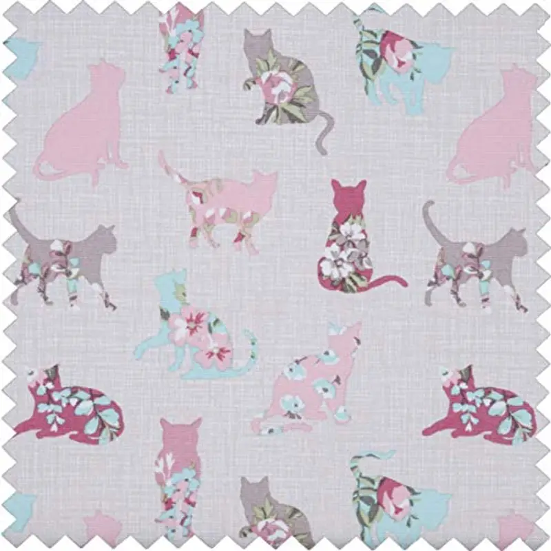 Hobby Gift MR4698 94 Esclusiva Maglieria, progetti, Custodia da Viaggio Porta Filati, Borsa per Uncinetto, Cotone, Gatti, 16 x 43 x 19 cm miniatura 2