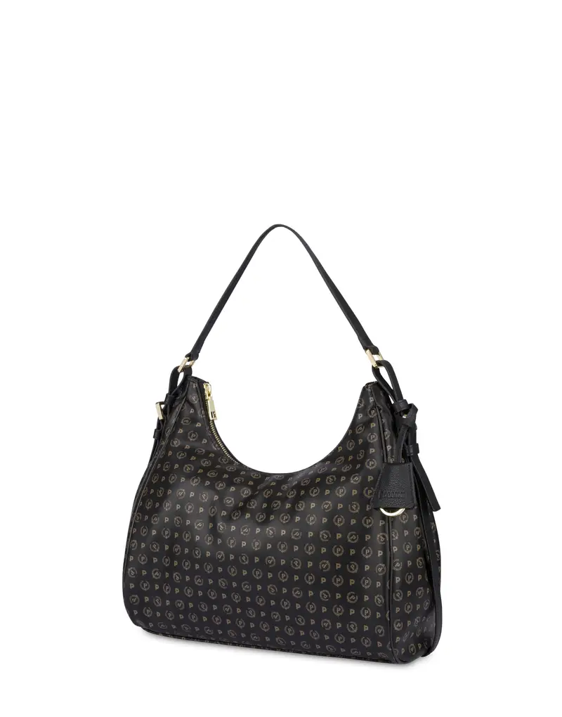 Hobo bag Heritage Soft Touch NERO/NERO, one_size, Pollini miniatura 2