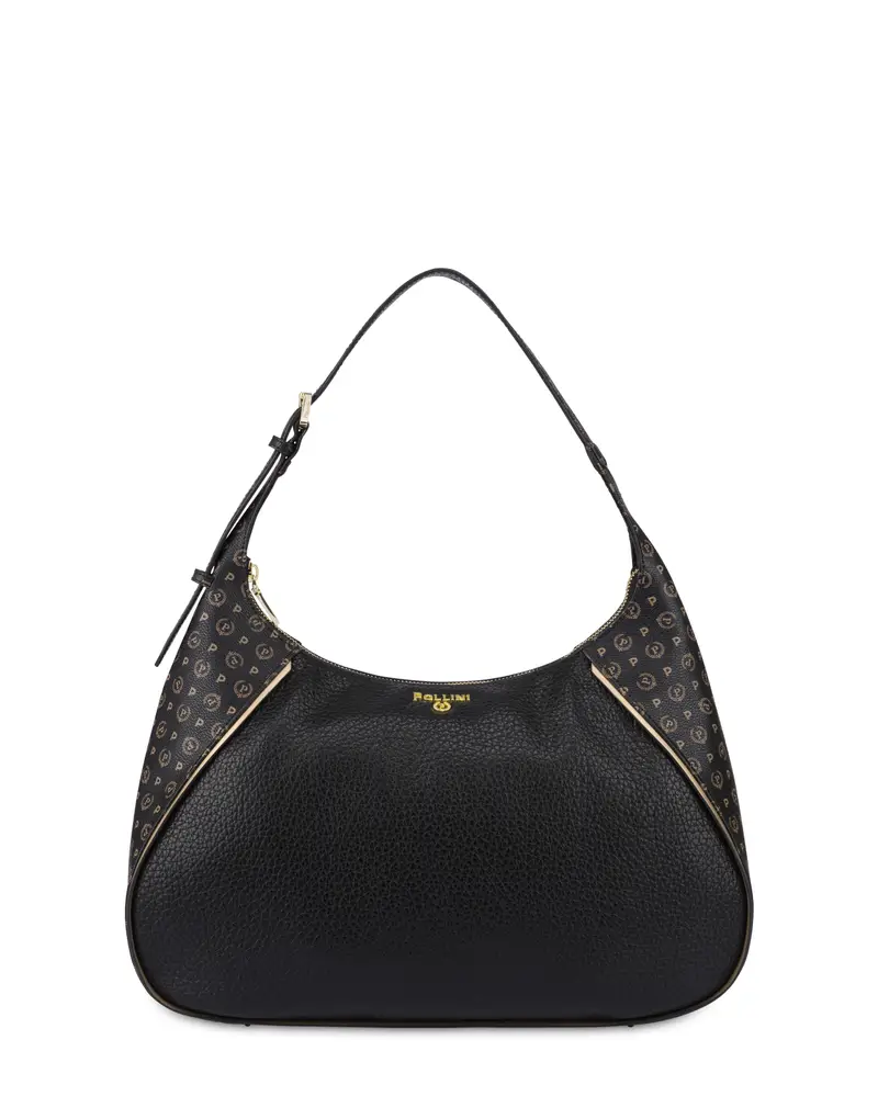 Hobo Bag Nina NERO/NERO/ORO, one_size, Pollini