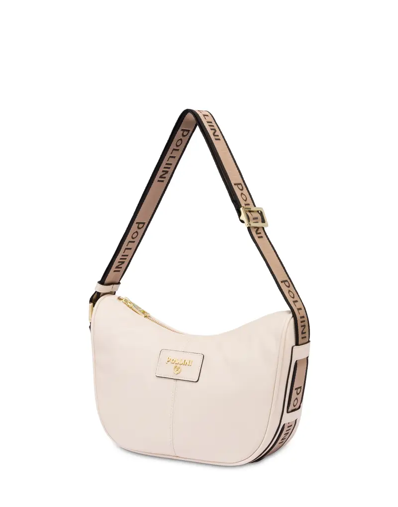 Hobo bag Webbing Small AVORIO, one_size, Pollini miniatura 2