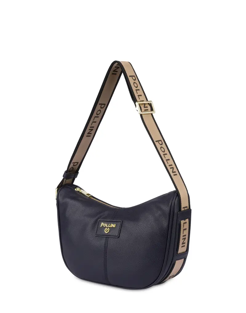 Hobo bag Webbing Small NOTTE, one_size, Pollini miniatura 2