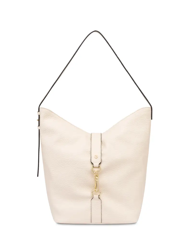 Hobo bag Winona AVORIO, one_size, Pollini