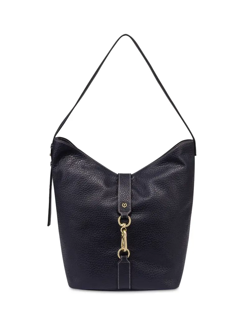 Hobo bag Winona NOTTE, one_size, Pollini