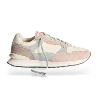 per donna 12502022 Sneaker Saint Louis in pelle rosa (38), Basso, Stringhe, Casual