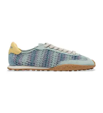per donna 12661008 Sneakers intrecciate multicolor Bridge (36), Tessuto, Basso, Stringhe, Casual, Multicolore Pelle