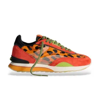 per donna 22403006 Sneakers arancioni Orange Lady (38), Pelle, Basso, Stringhe, Casual, Arancione