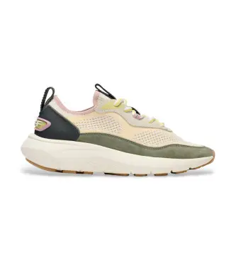 per donna 22549004 Sneakers beige Traveler Green (40), 3 a 5cm, Stringhe, Casual