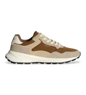 per uomo 22535608 Sneakers City Mkii in pelle beige (44), Basso, Stringhe, Casual
