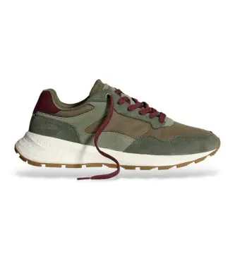 per uomo 22535610 Sneakers City Mkii in pelle verde (44), Basso, Stringhe, Casual