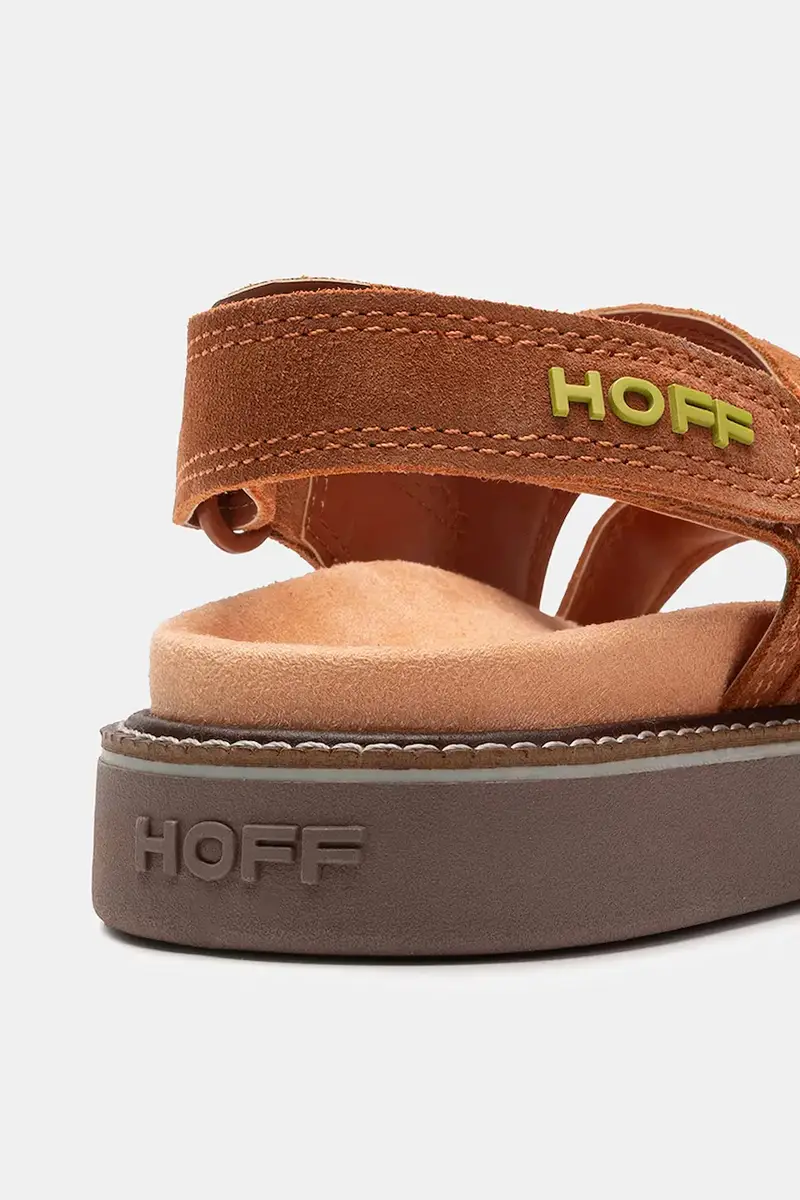 sandali in camoscio ROAD TERRACOTTA donna colore marrone 12412003 ROAD miniatura 3