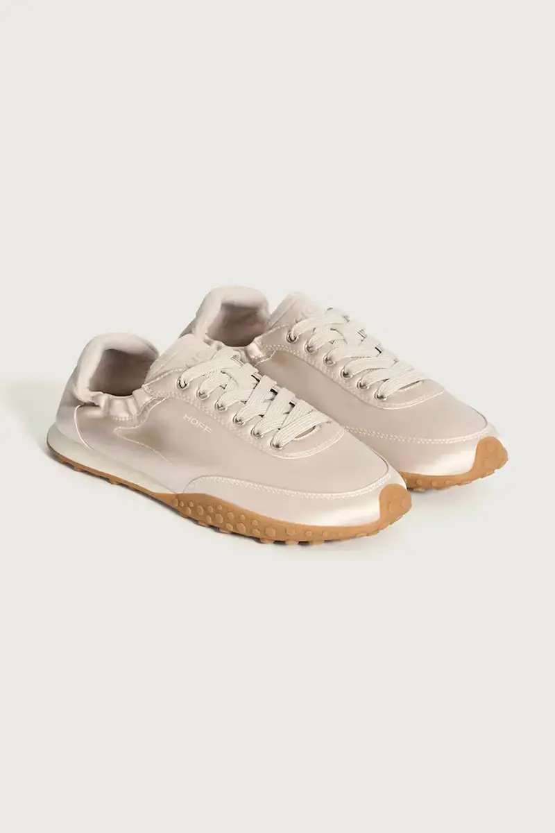 sneakers BRIDGE SATIN BEIGE donna colore beige 22561006 miniatura 2