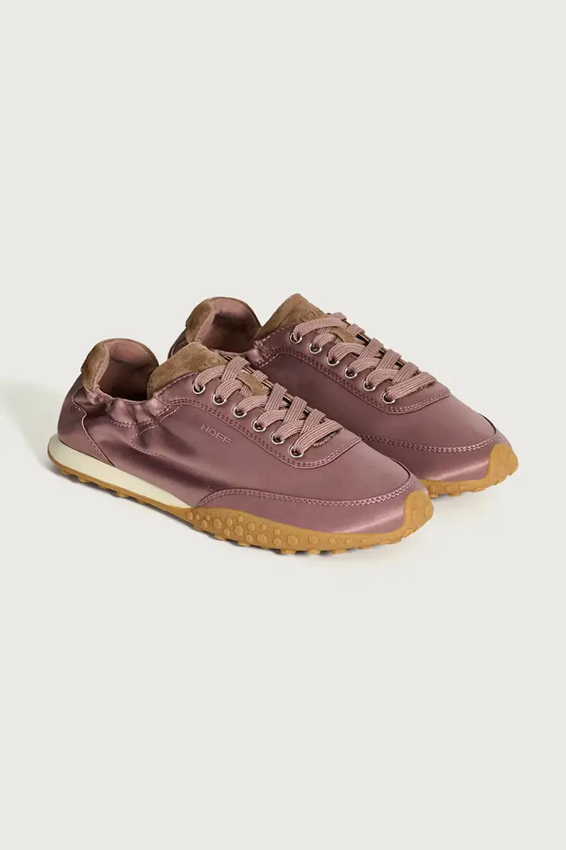 sneakers BRIDGE SATIN BROWN donna colore rosa 22561004 miniatura 2