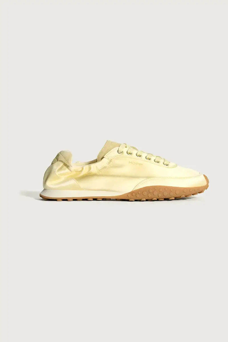 sneakers BRIDGE SATIN MIMOSA colore giallo 22561005