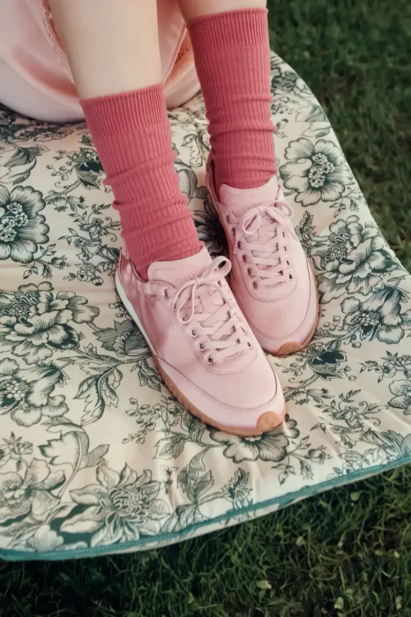 sneakers BRIDGE SATIN ROSE colore rosa 22561008 miniatura 5