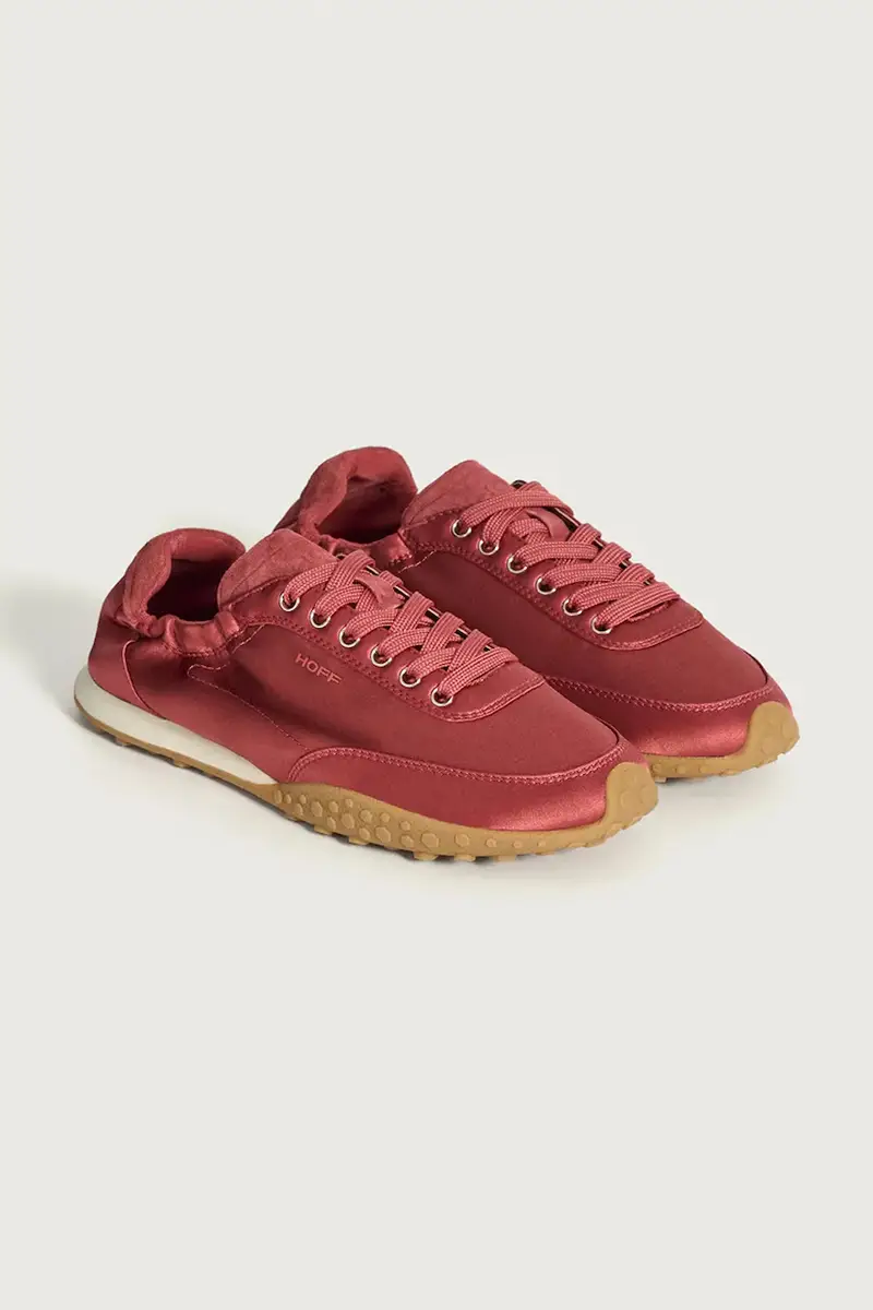 sneakers BRIDGE SATIN TERRACOTTA donna colore arancione 22561007 miniatura 2