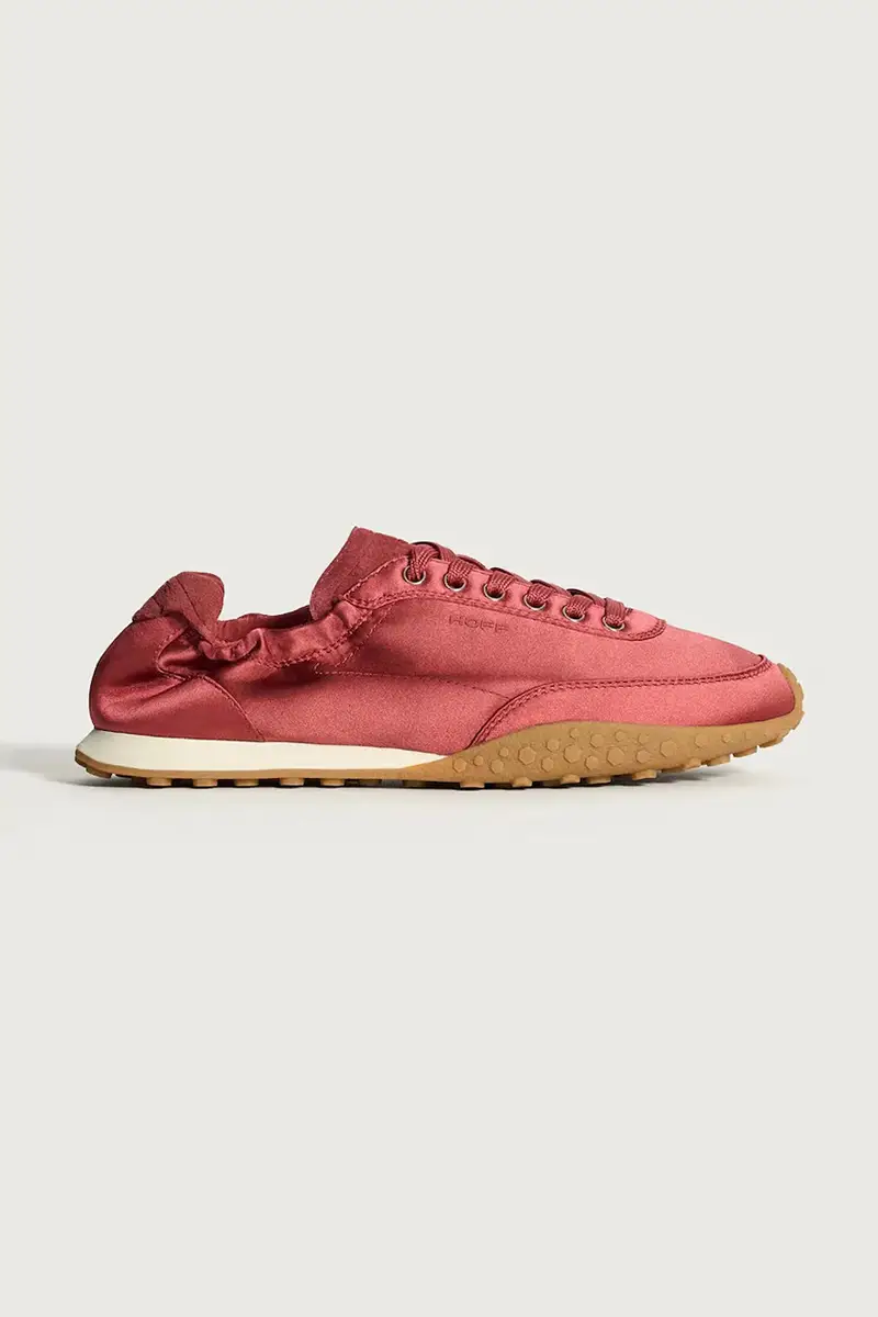 sneakers BRIDGE SATIN TERRACOTTA donna colore arancione 22561007