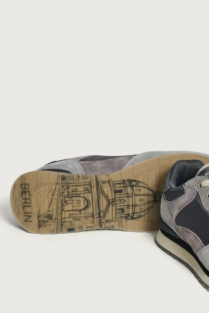 sneakers CITY BERLIN MAN uomo colore grigio 22402604 miniatura 3