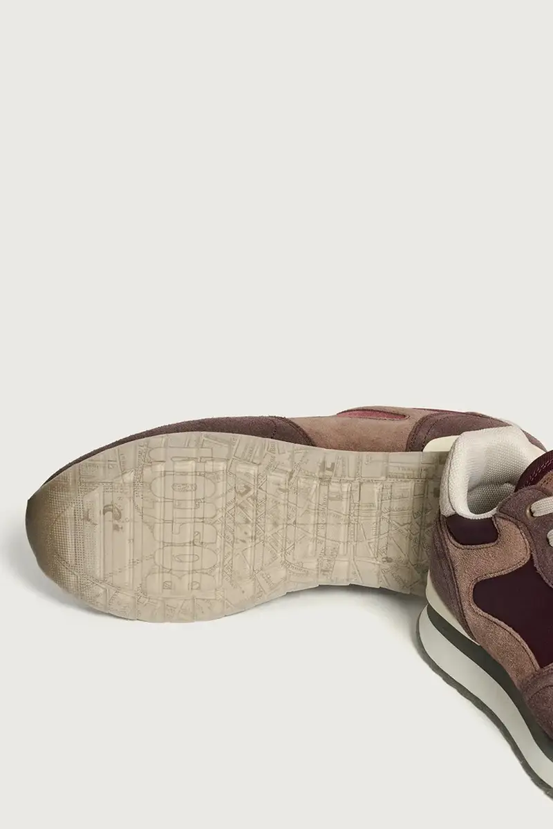 sneakers CITY BOSTON uomo colore granata 22502604 miniatura 5