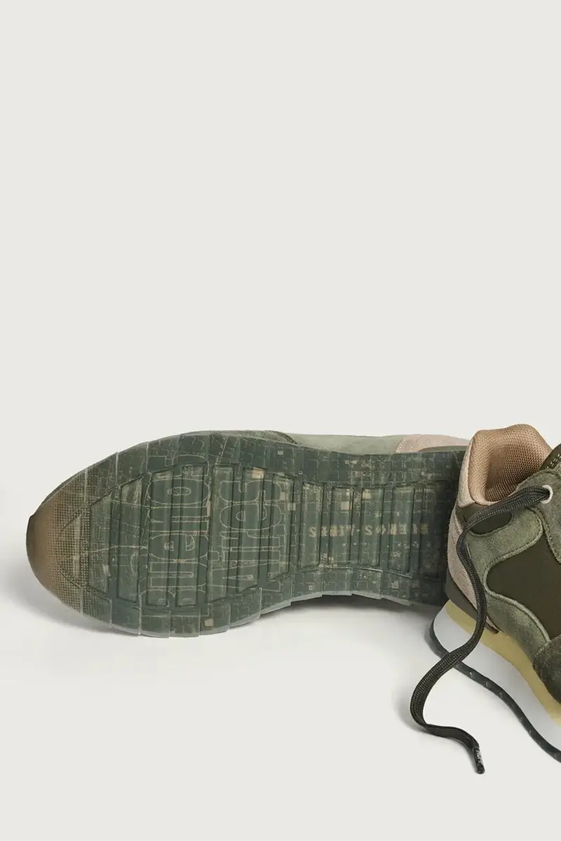 sneakers CITY BUENOS AIRES uomo colore verde 22502601 miniatura 5