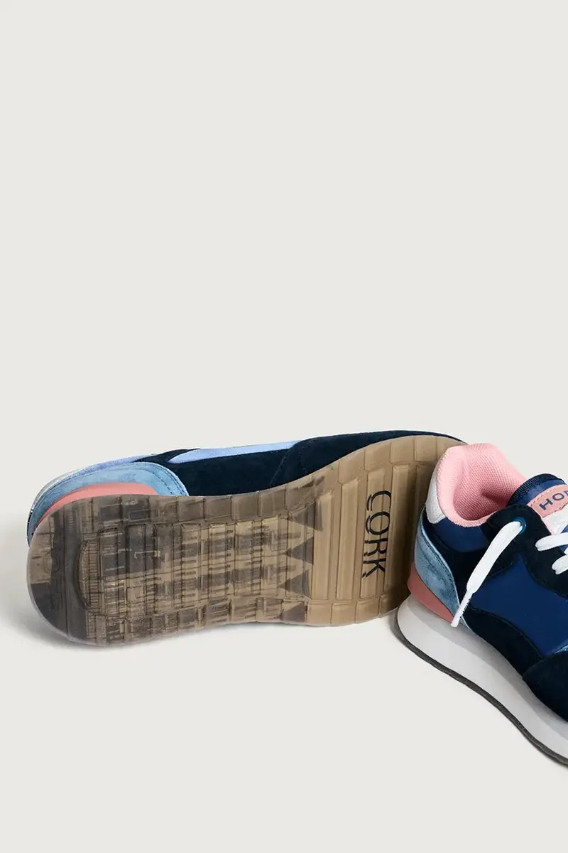 sneakers CORK colore blu navy 12402021 CITY miniatura 5