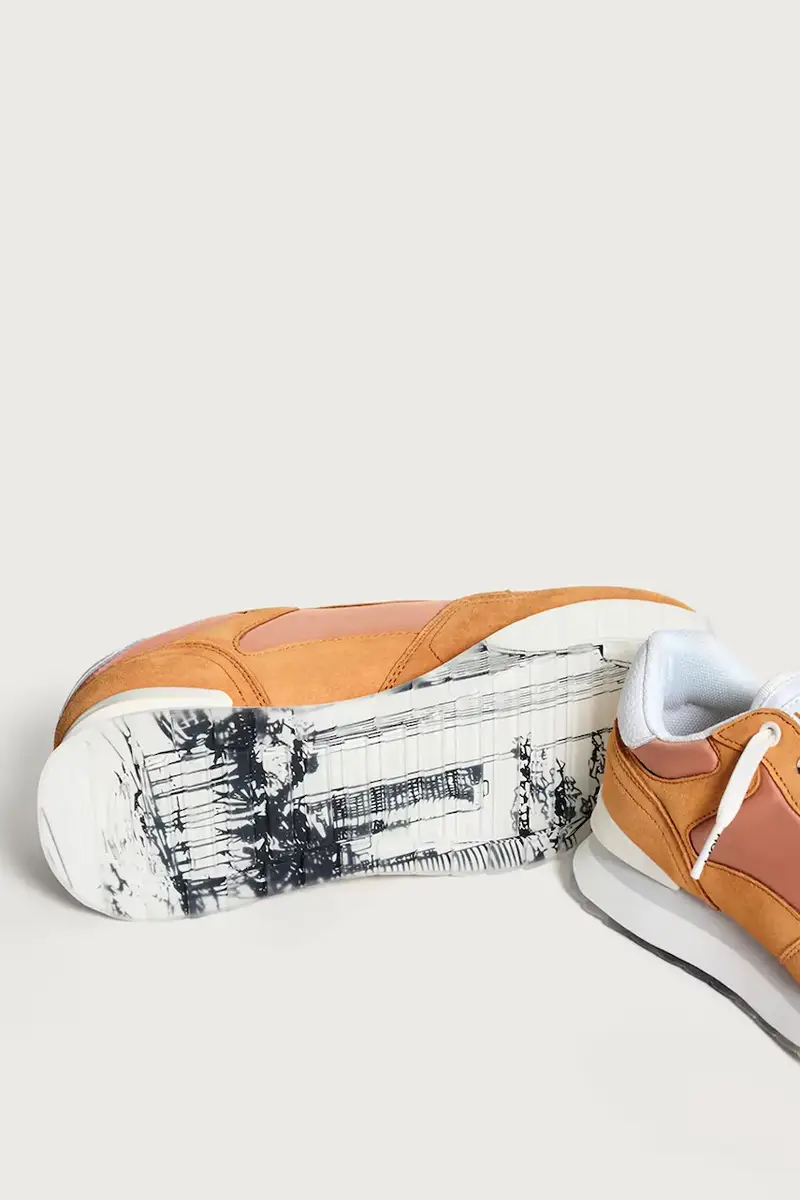 sneakers CURITIBA WOMAN colore arancione 12502005 CITY miniatura 4