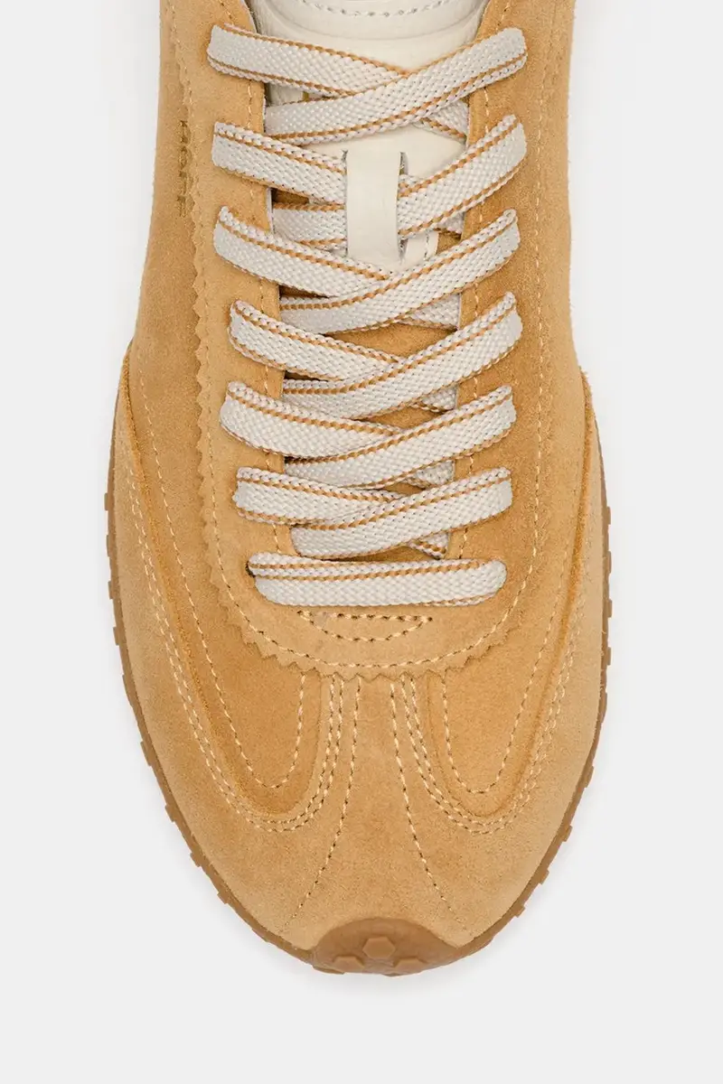 sneakers in camoscio BRIDGE donna colore giallo 22561024 miniatura 5