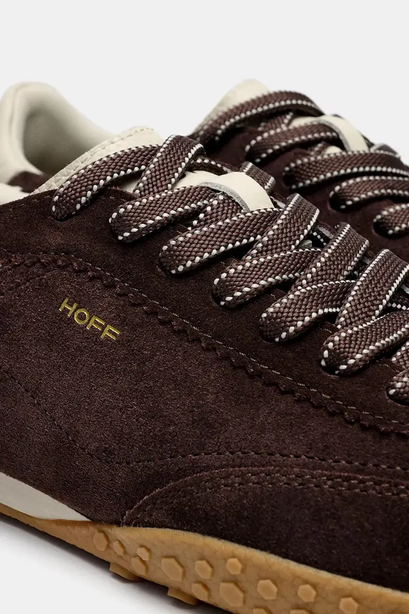 sneakers in camoscio BRIDGE Marrone miniatura 3