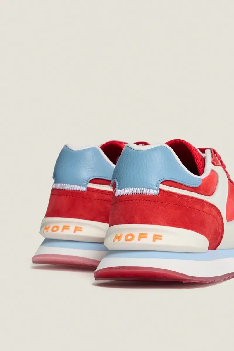 sneakers in camoscio RUBEUS MAN colore rosso 22402610 CITY miniatura 4