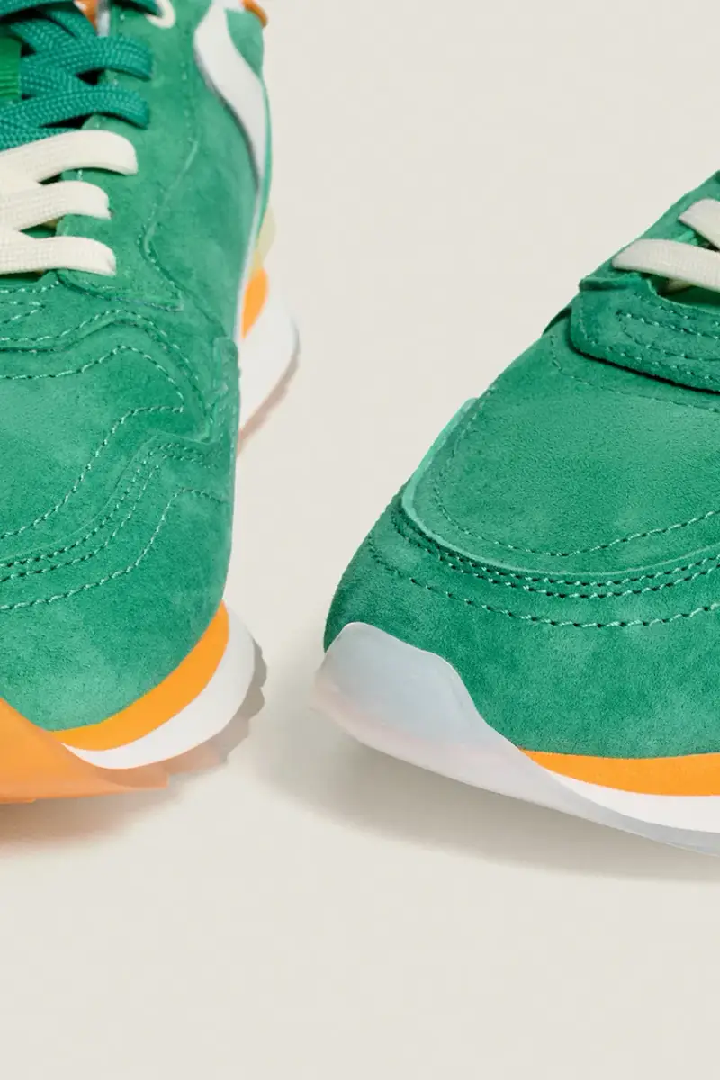 sneakers in camoscio VIRDIS WOMAN colore verde 22402024 CITY miniatura 3